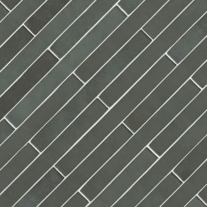 FLAMENCO - Racing Green Brick 2x18 Glossy Porcelain Wall Tile