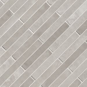 FLAMENCO - Whales Gray Brick 2x18 Glossy Porcelain Wall Tile