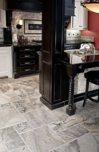 Silver Travertine Honed/Filled 18X18