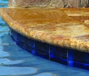 FREE SHIPPING - Tuscany Scabos Riviera 16X24 5CM Pool coping