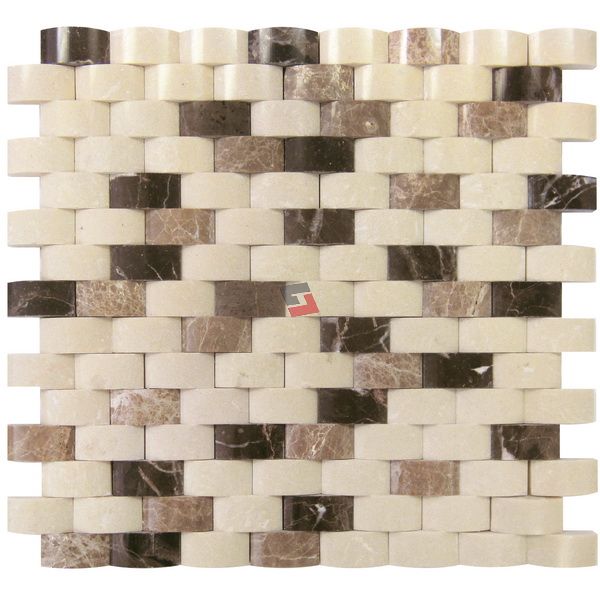 Blend Arched Brick 12X12 Mosaic