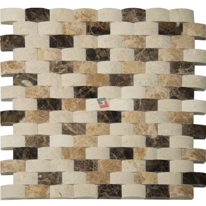 Blend Arched Brick 12X12 Mosaic